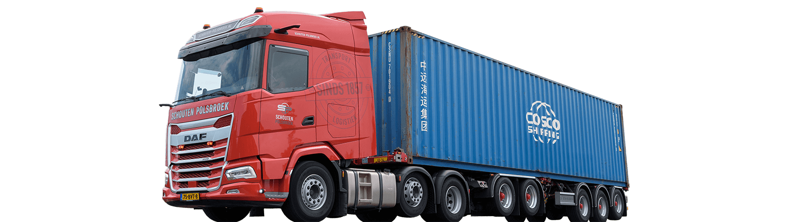 Schouten Transport Polsbroek Mercedes Actros